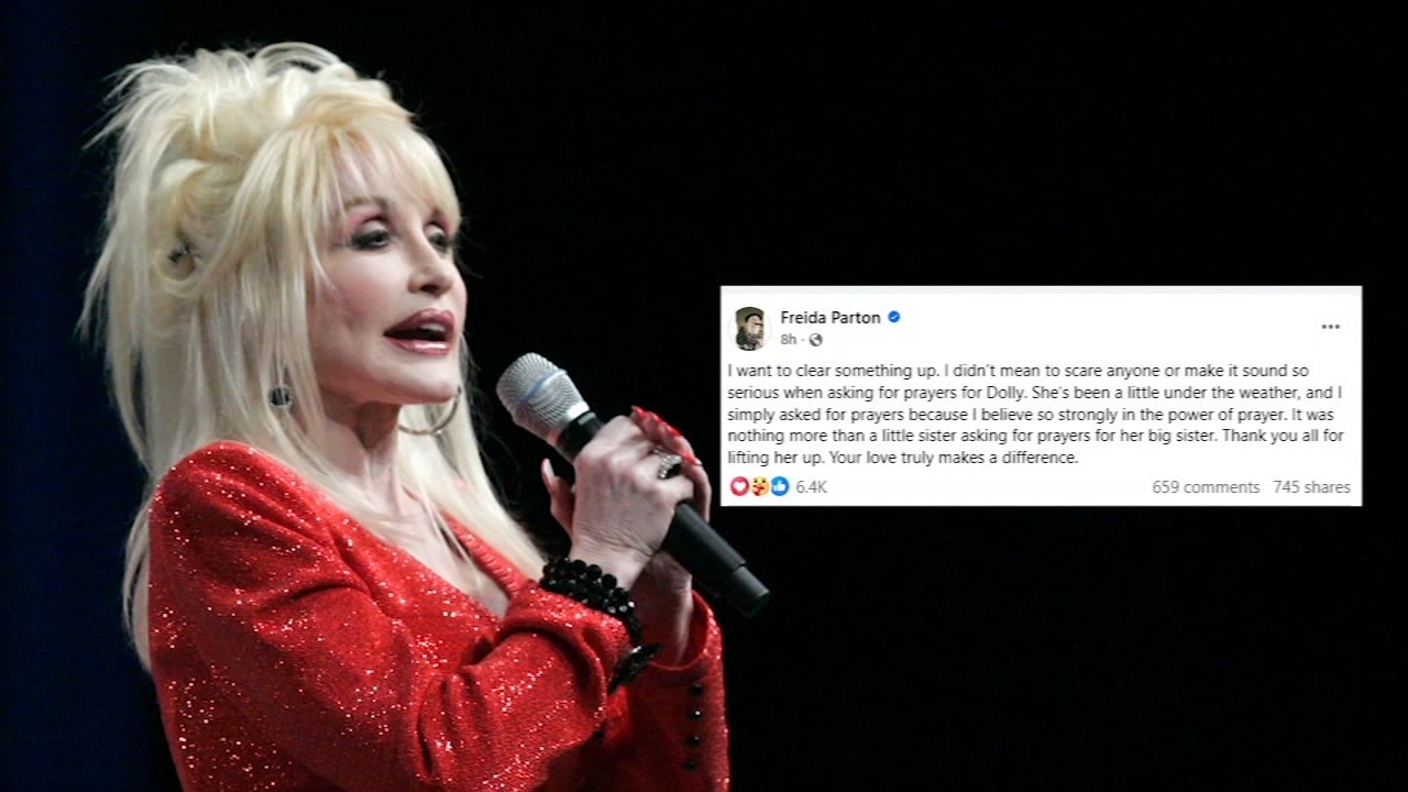 Dolly Parton's sister clears up confusion about singer's health