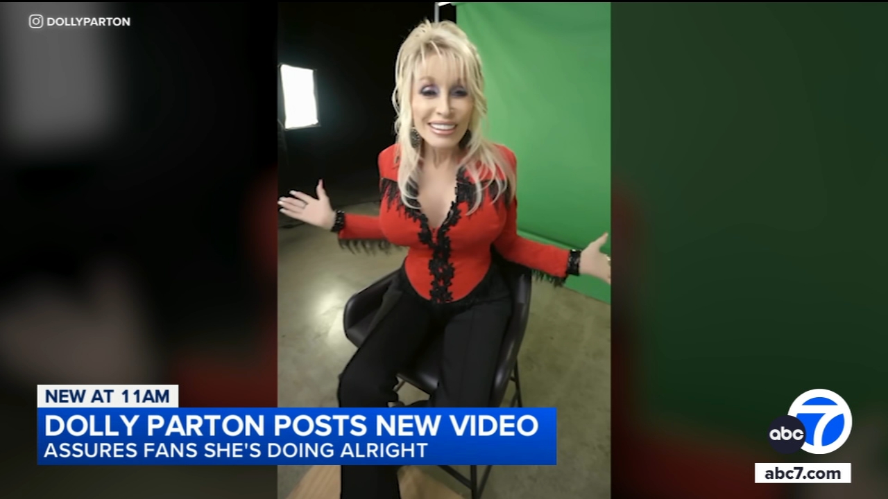 Dolly Parton posts video reassuring fans worried for her health