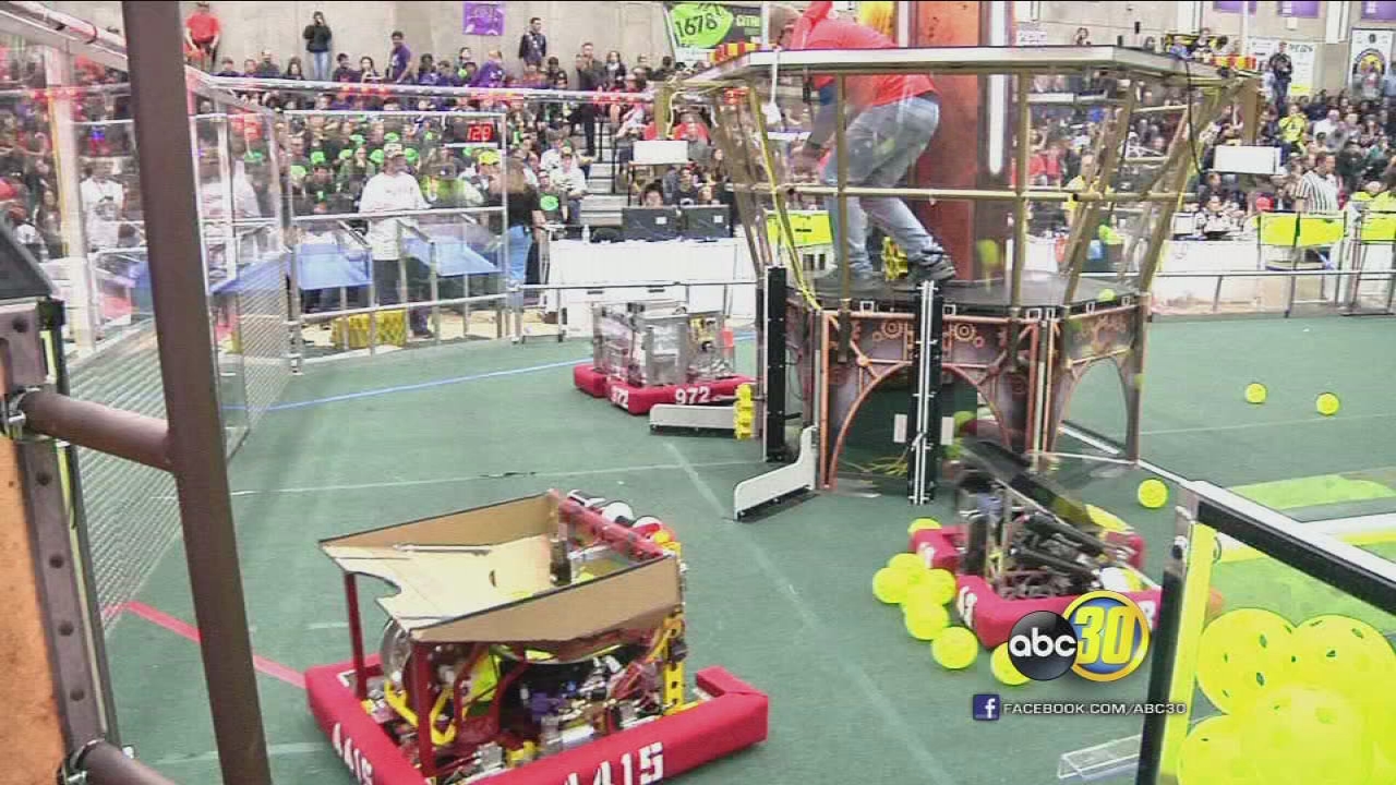 Science fans gather in Madera for robotics competition