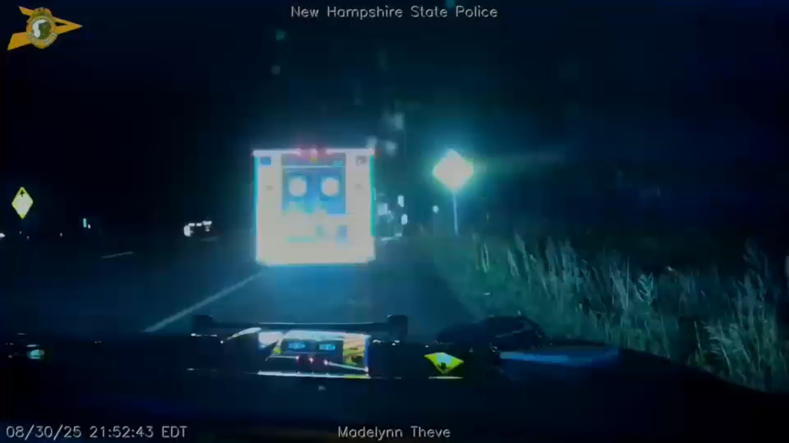 Dashcam footage released of New Hampshire crash that injured Rudy Giuliani