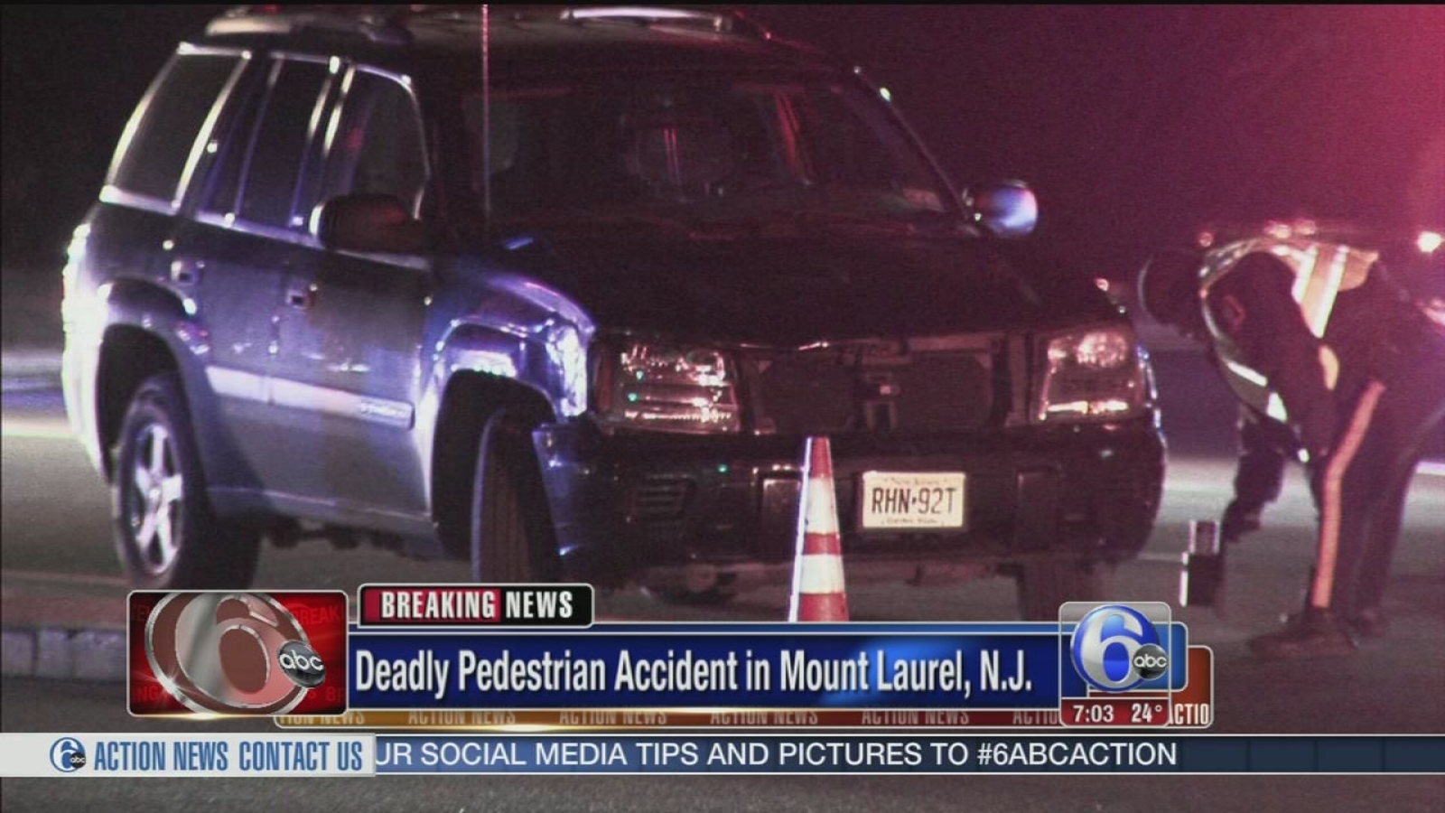 Pedestrian struck, killed in Mount Laurel, N.J. 6abc Philadelphia