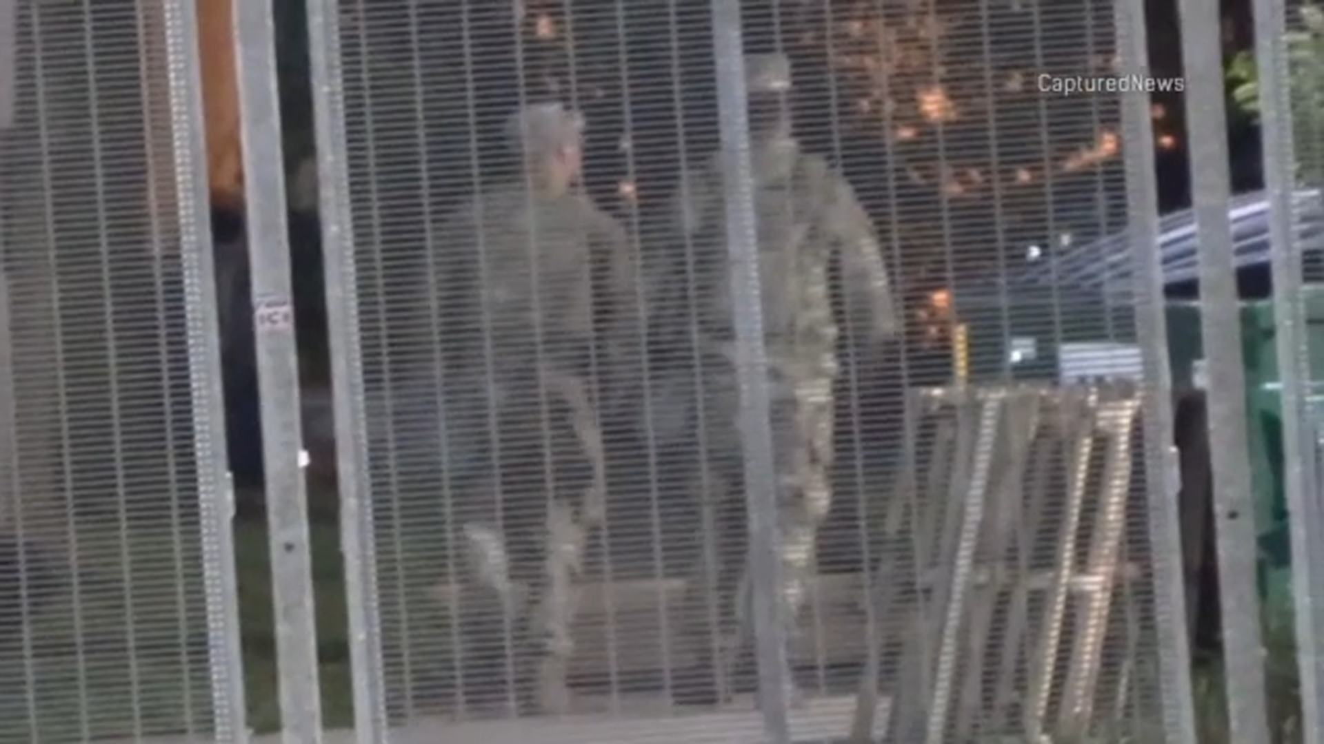 National Guard troops were seen arriving in Broadview overnight into Thursday. Troops were carrying gear and shields into the ICE facility.