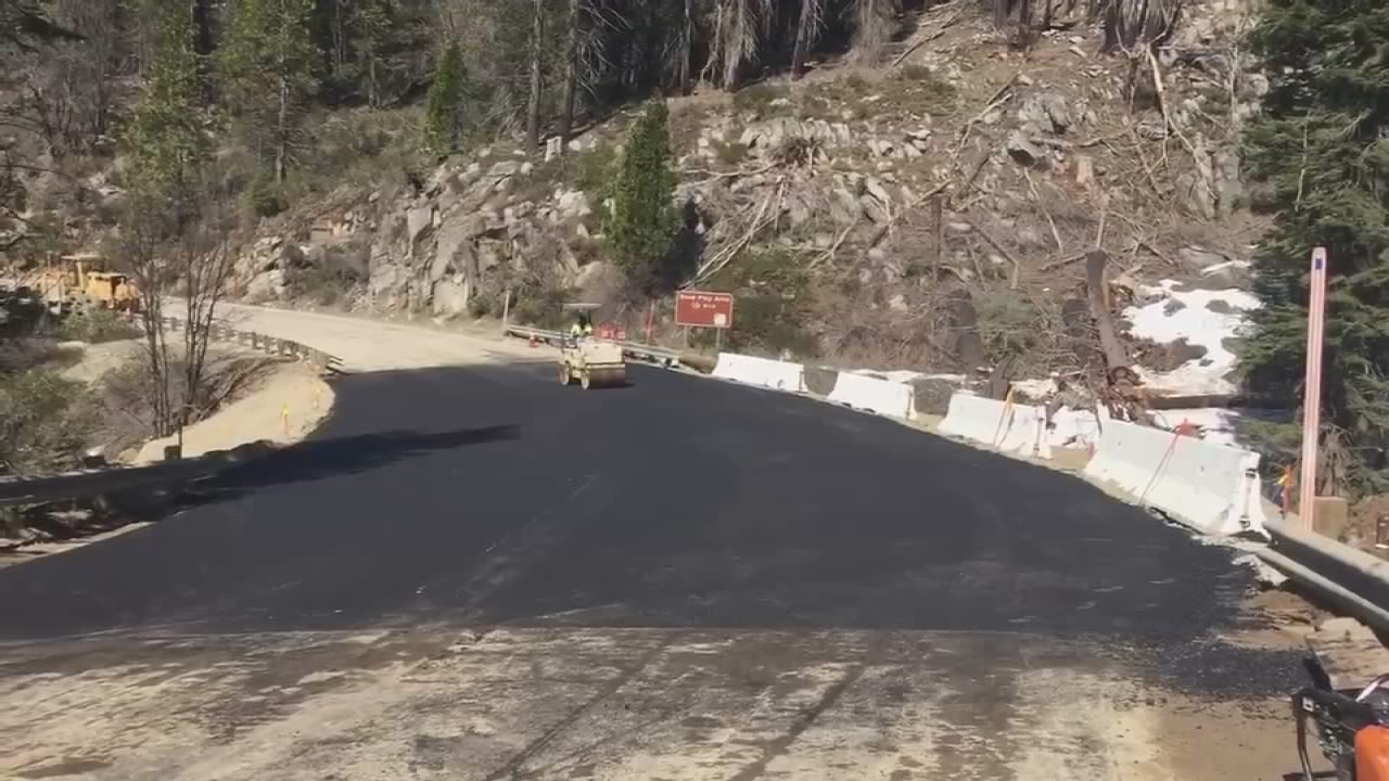 Highway 41 to Yosemite National Park partially reopened