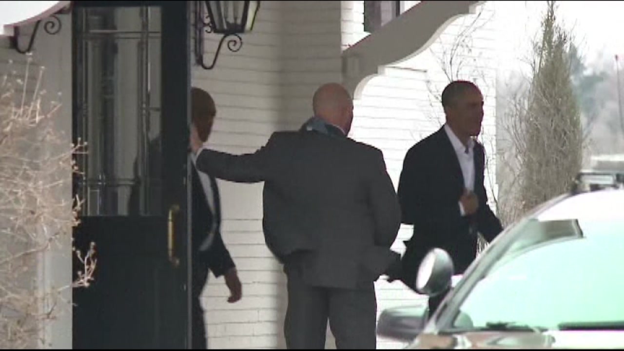 Former President Barack Obama in the Bay Area