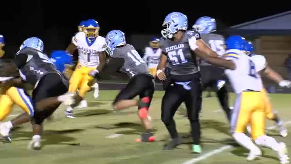 Game of the Week: Cleveland pulls away from Garner 49-28
