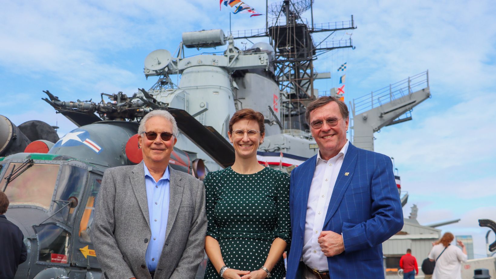 Historians share U.S. Navy knowledge aboard Battleship New Jersey 