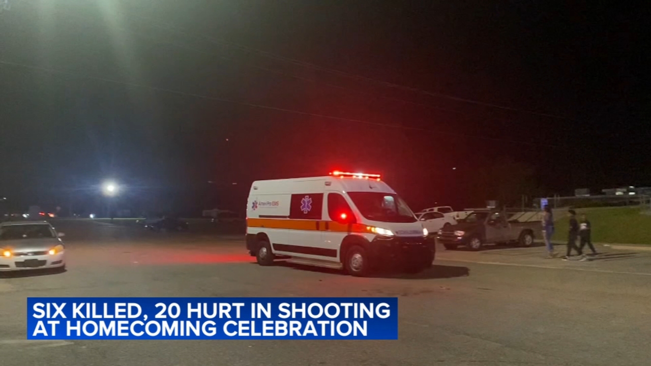 6 killed in separate shootings during Miss. homecoming celebrations