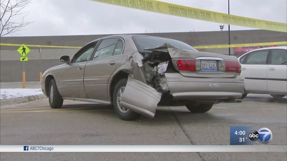 1 shot, 1 run over in gang fight at Bedford Park Walmart, police say