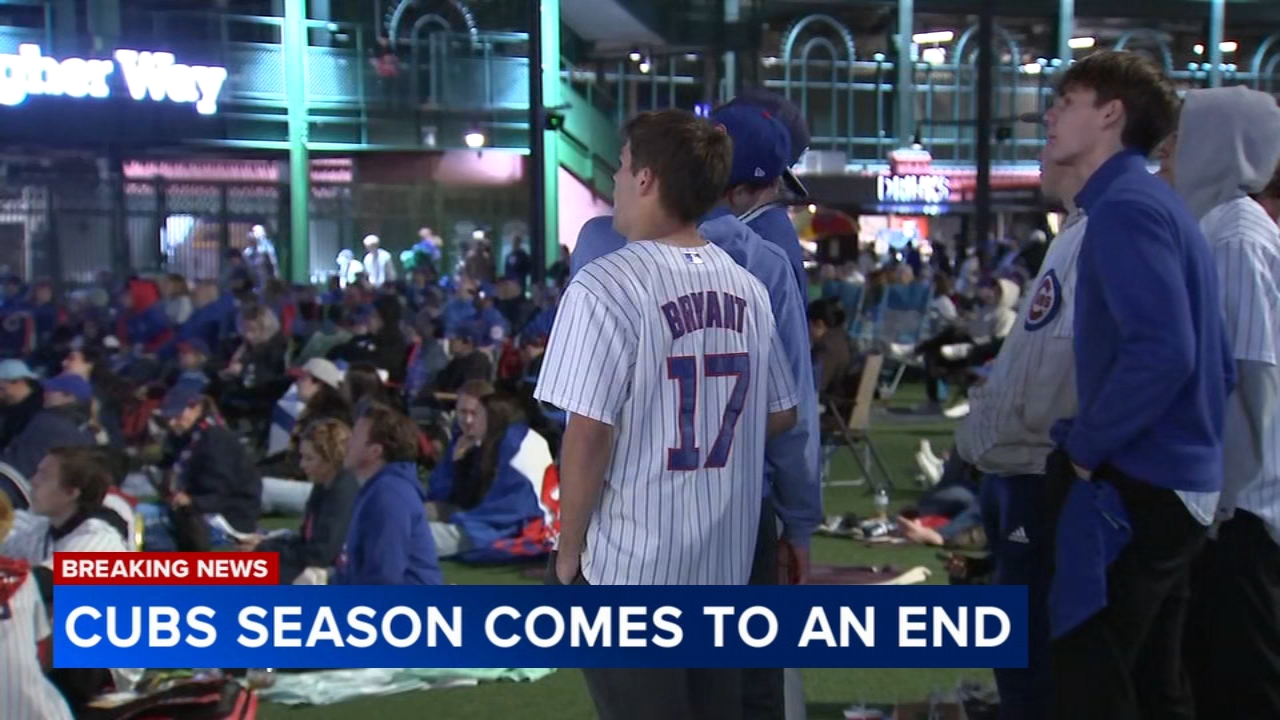 Cubs' season ends after loss to Brewers in Game 5 of NLDS