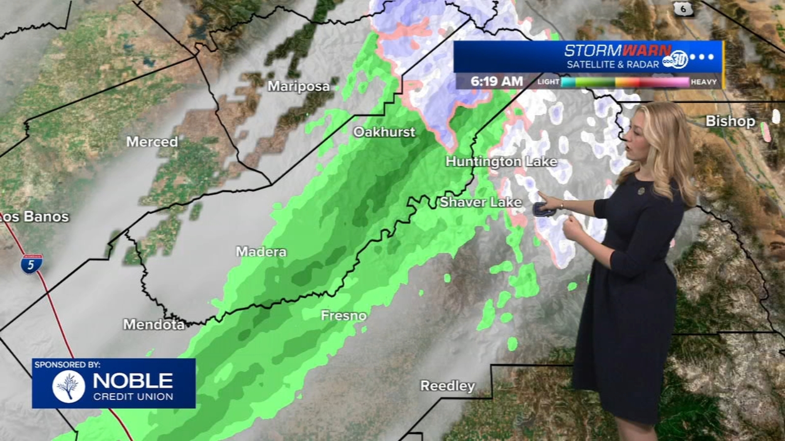 Rain and snow moving in Central Valley, Sierra this week | What to know