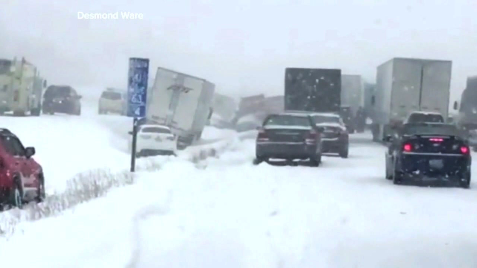 Washington to Boston paralyzed by powerful snow storm ABC13 Houston