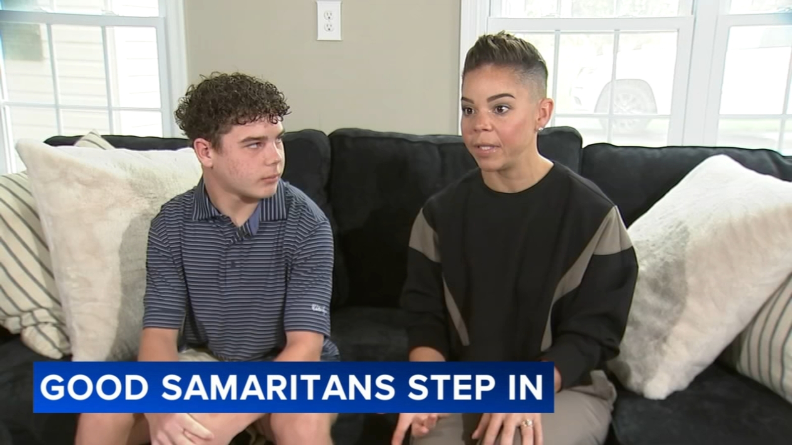 Good Samaritans jump in to help woman whose son suffered seizure in ...