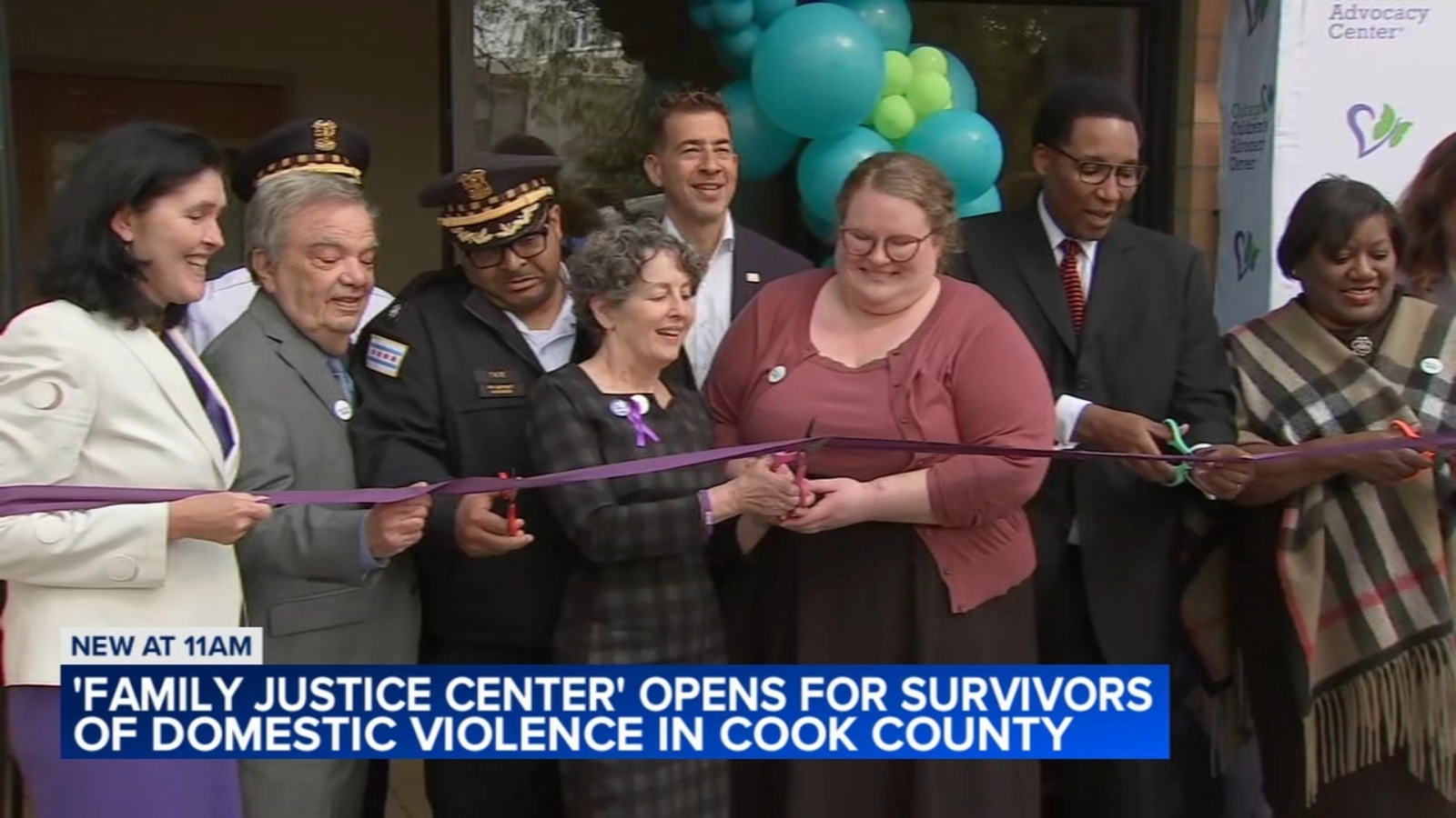 Chicago's first Family Justice Center opens for Cook County domestic violence survivors