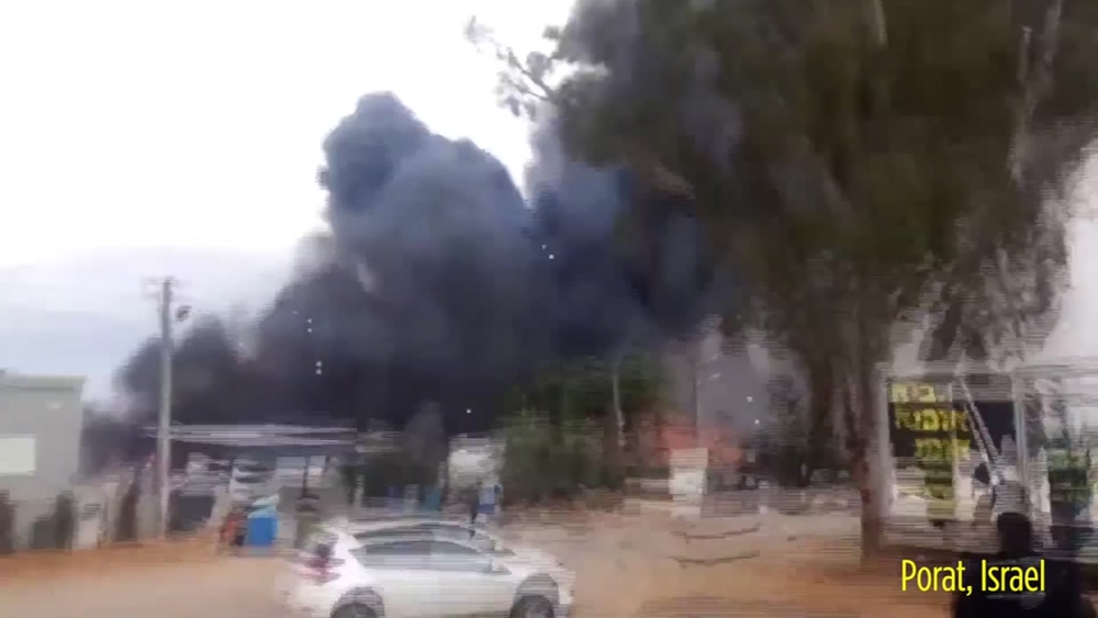 Fireworks Explode During Israel Factory Fire