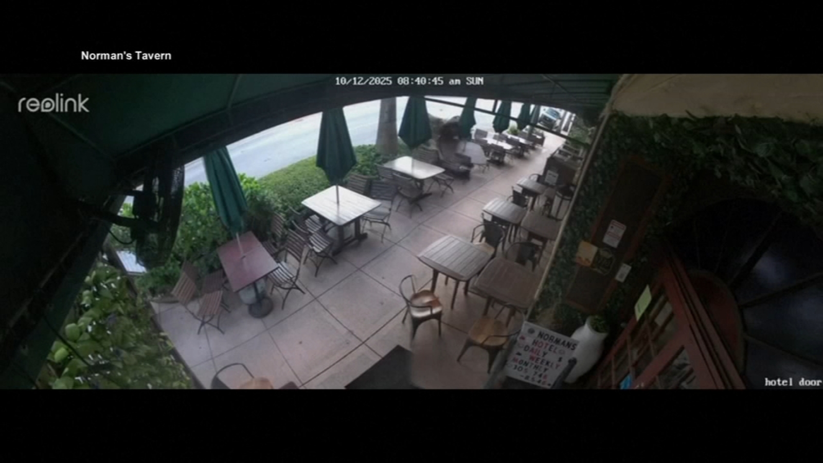 Tesla crashes into Miami Beach restaurant’s patio area: VIDEO