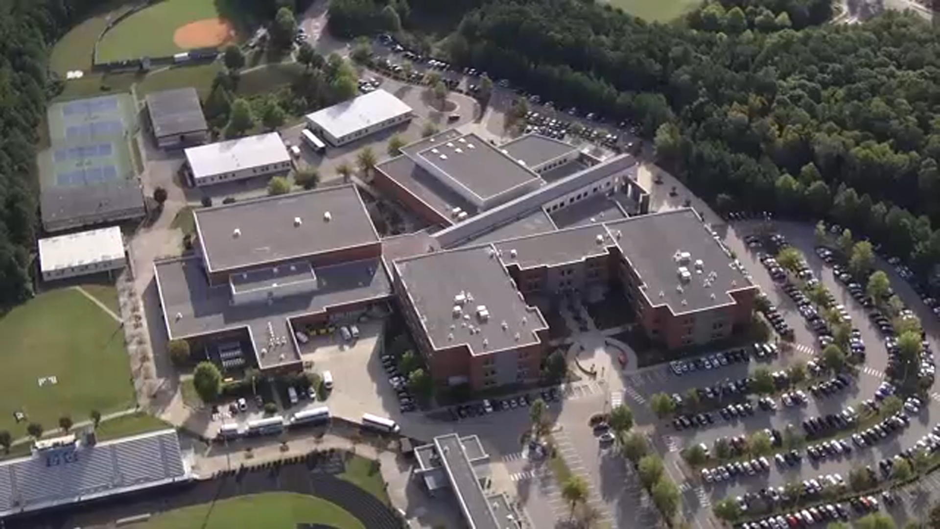 Cary student hit by car driven by another student in front of school