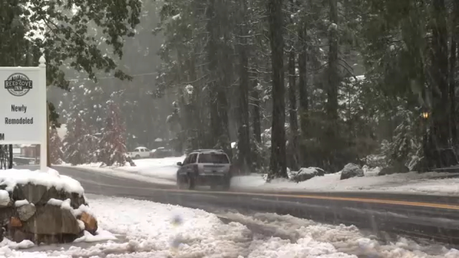 October storm brings fresh snow to Fresno County mountains
