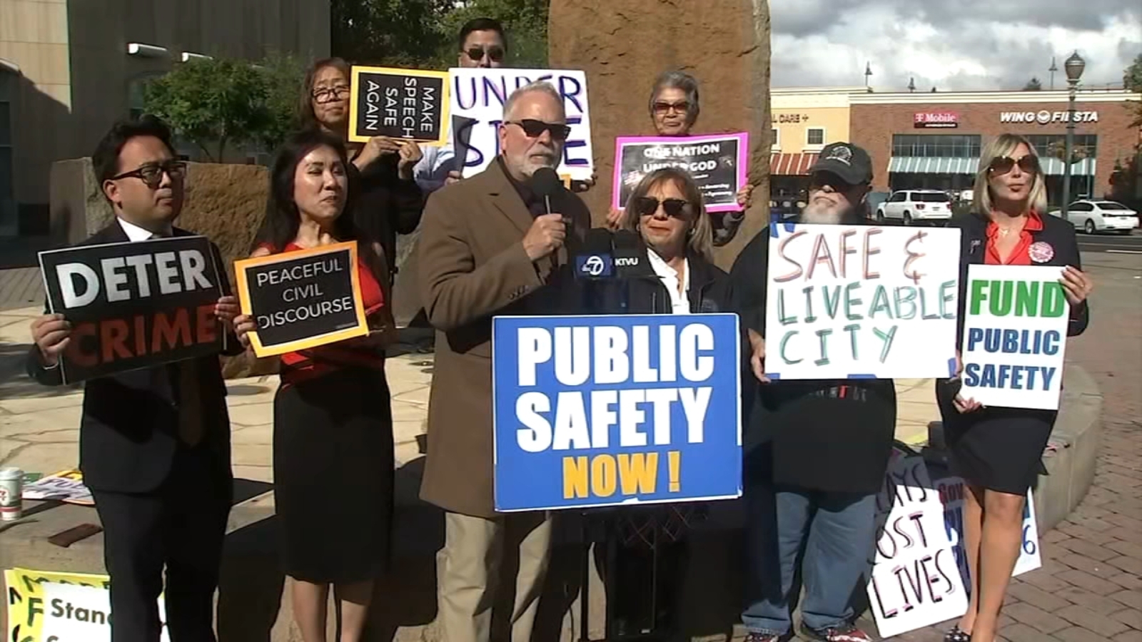 Bay Area activists rally calling for end to political violence