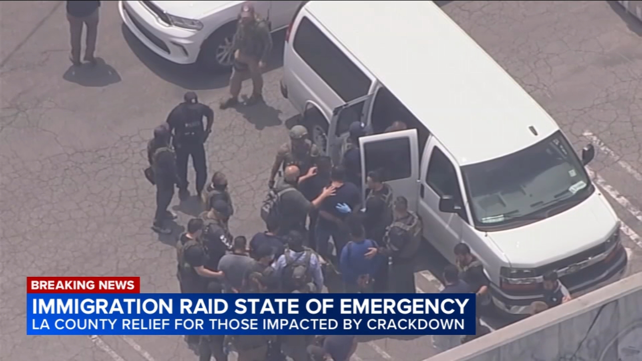 Los Angeles County declares state of emergency over immigration raids