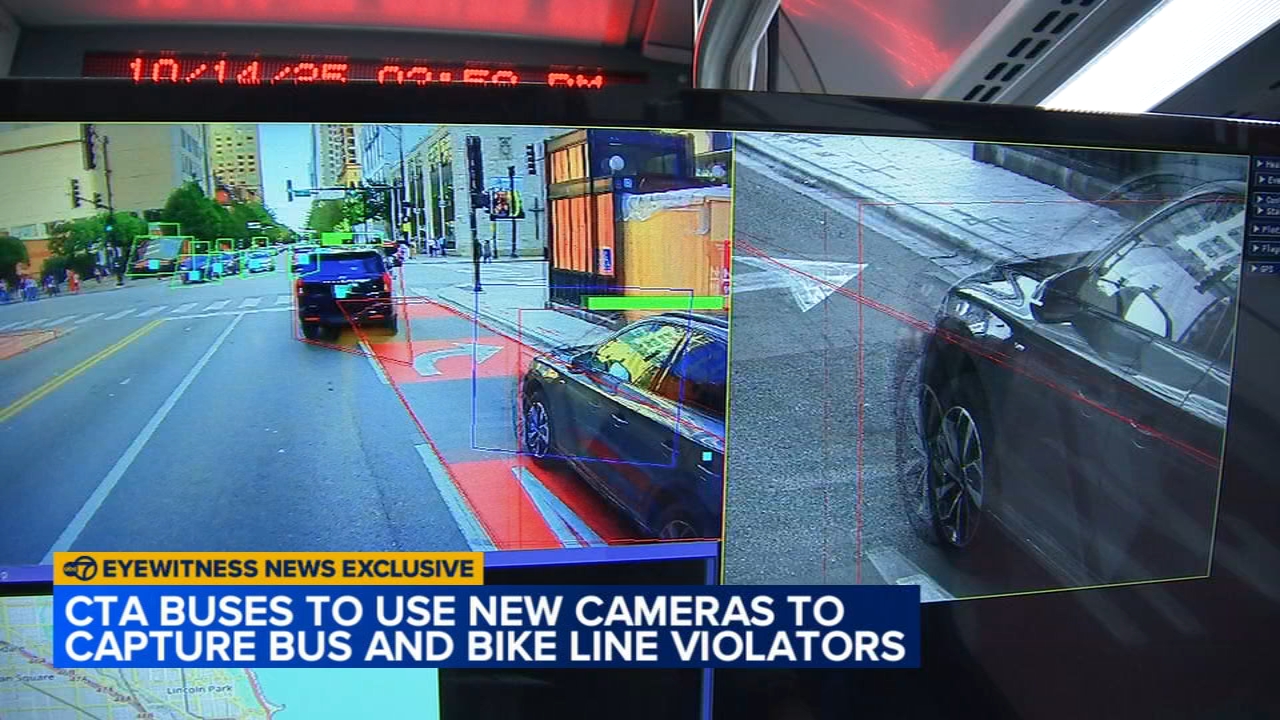 Some CTA buses equipped with new AI cameras: EXCLUSIVE