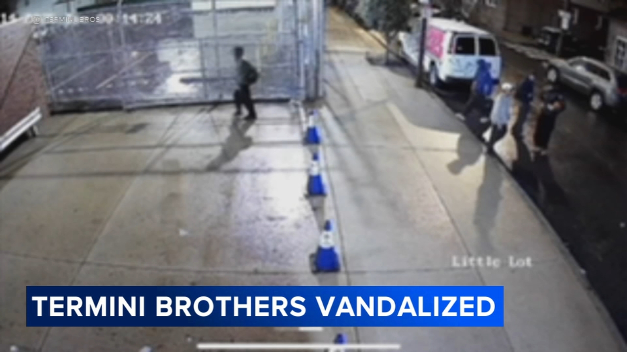 Suspects wanted for vandalism at Termini Brothers Bakery