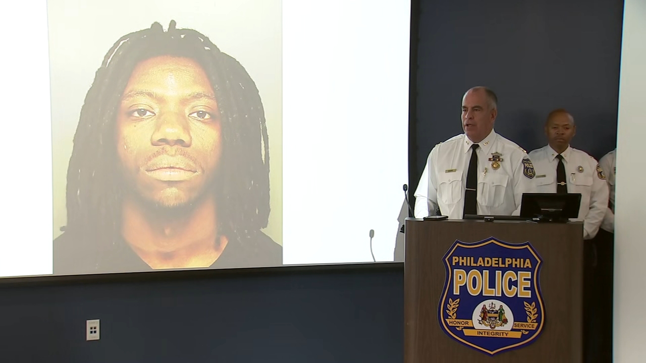 Philadelphia police news conference on missing woman Kada Scott