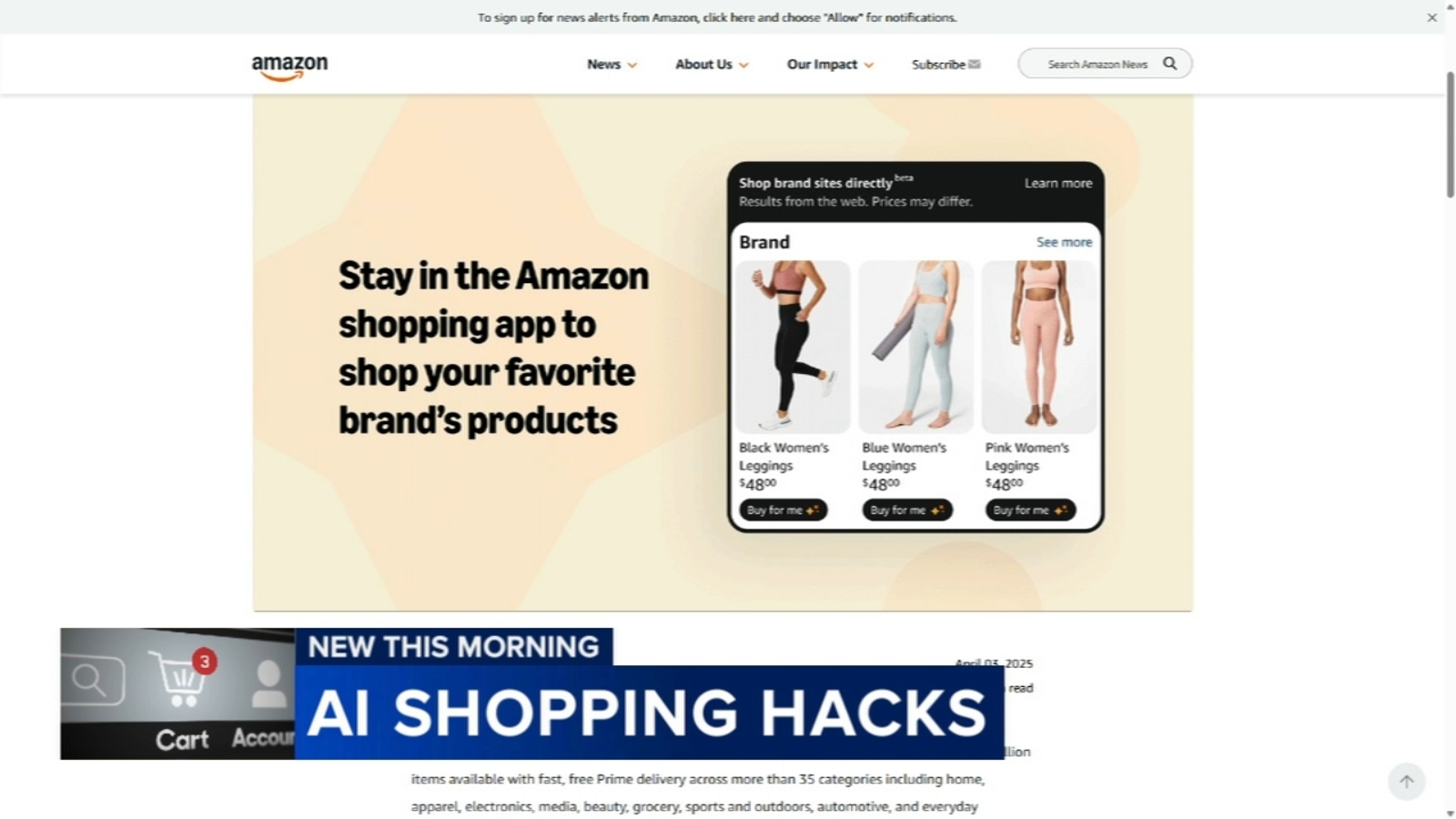 How using Amazon's AI tools can help save time, money when shopping