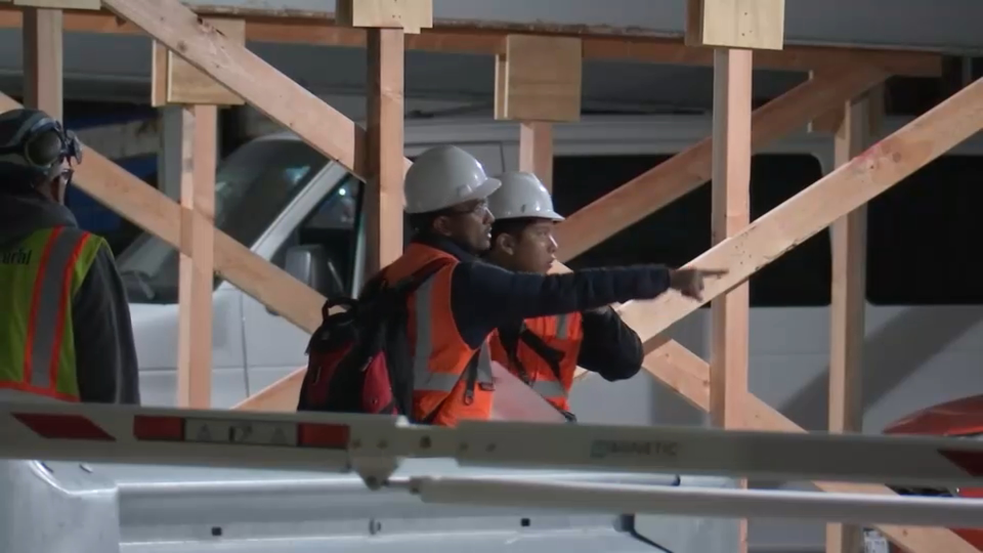 Crews shoring up parking garage after partial collapse in White Plains