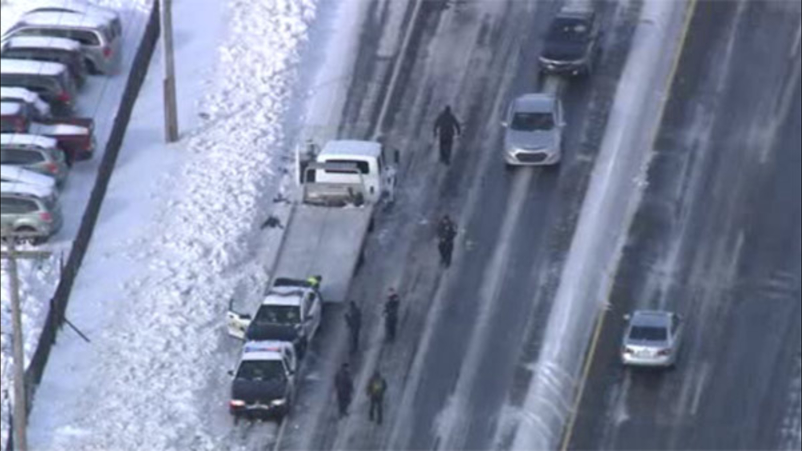 Police cars involved in minor crash in Bucks County - 6abc Philadelphia