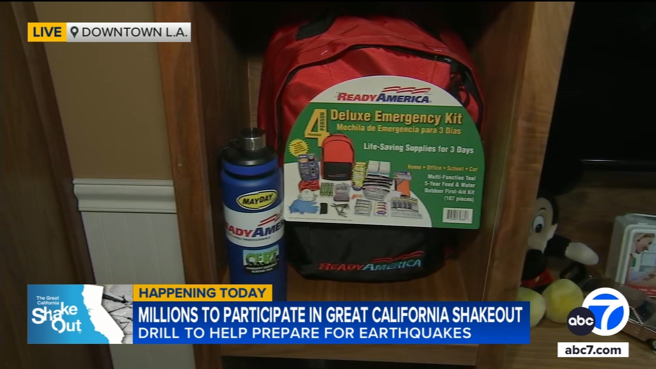 Great California ShakeOut aims to raise preparedness across SoCal 