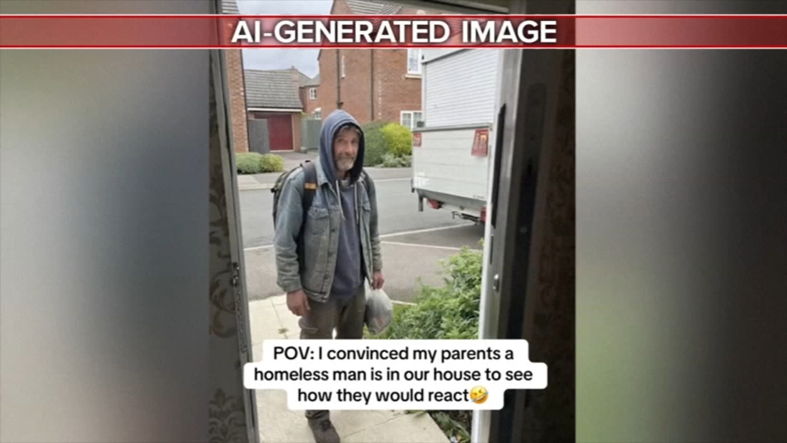Police issue new warning about AI prank faking intruder in home