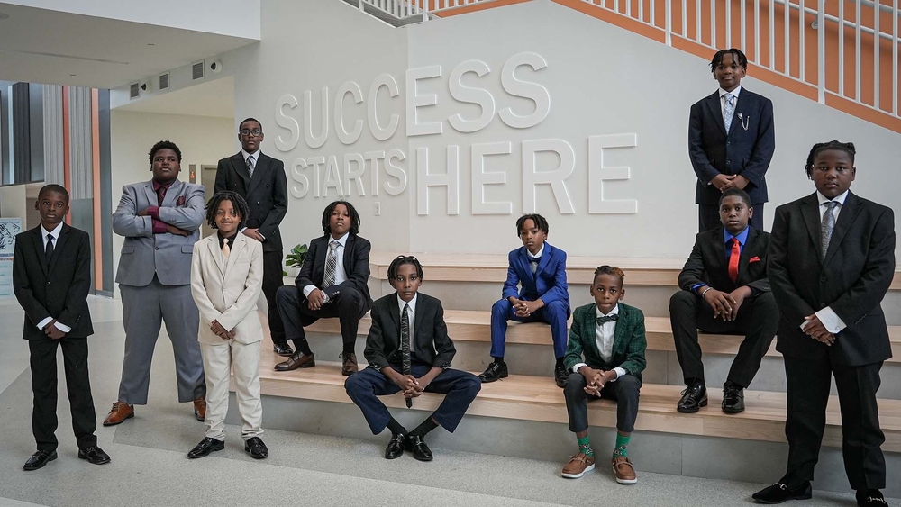 Philadelphia students suit up to become Distinguished Young Gentlemen
