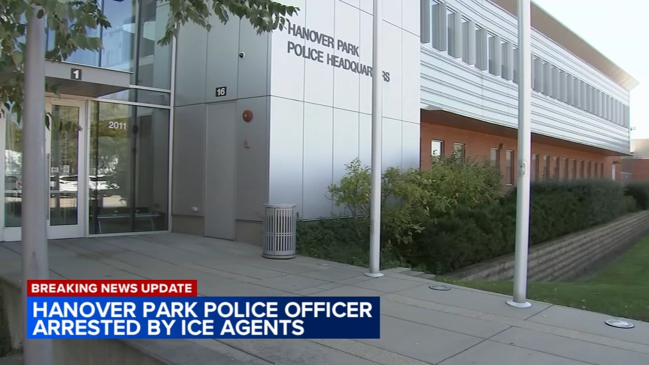 ICE arrests Hanover Park cop, accuses him of being in US illegally