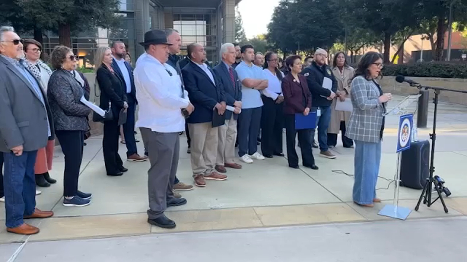 Family members demand release of loved ones detained by ICE in Fresno