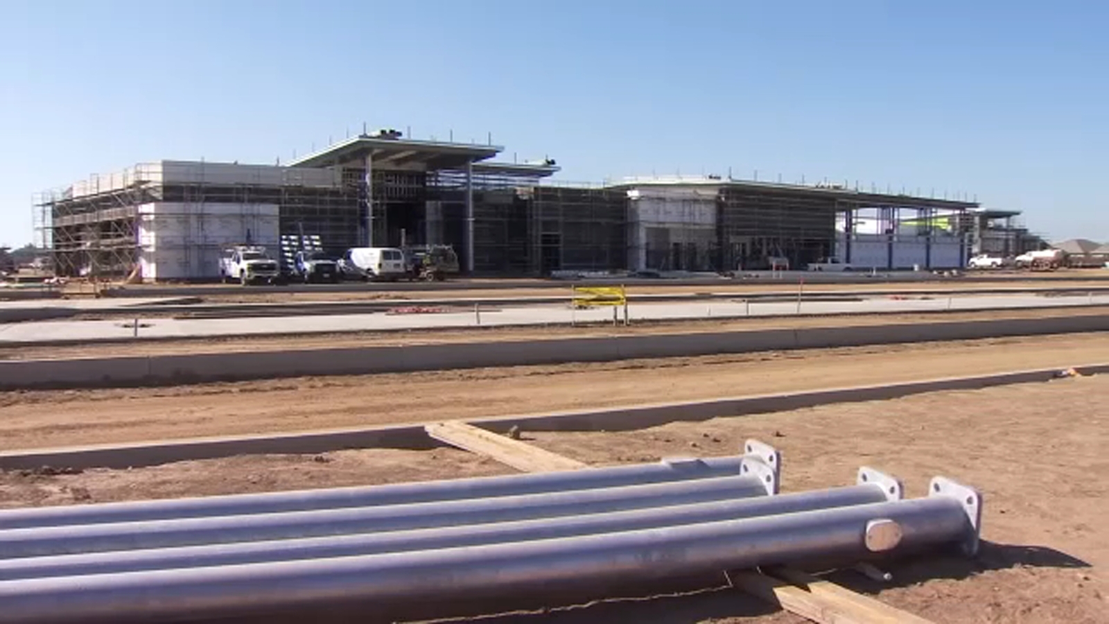 Construction on track for King Husein School in Madera, set to open August of 2026