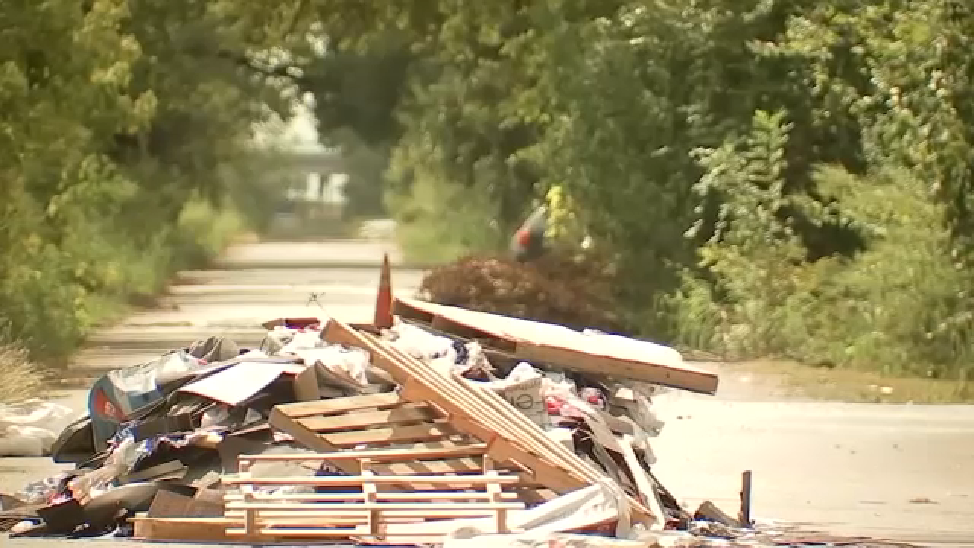 NE Houston street cleaned up after Rosewood residents turn to Action 13