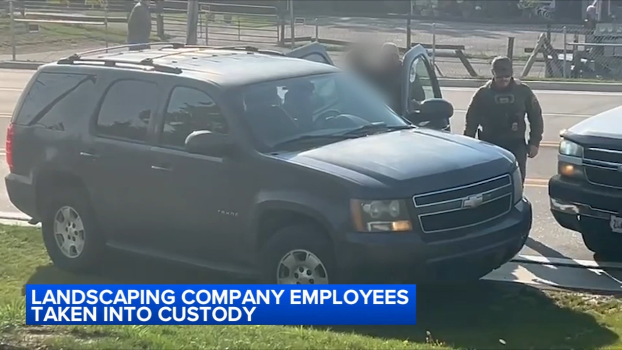 Feds appear to detain landscaping company employees in Lake Co.: VIDEO