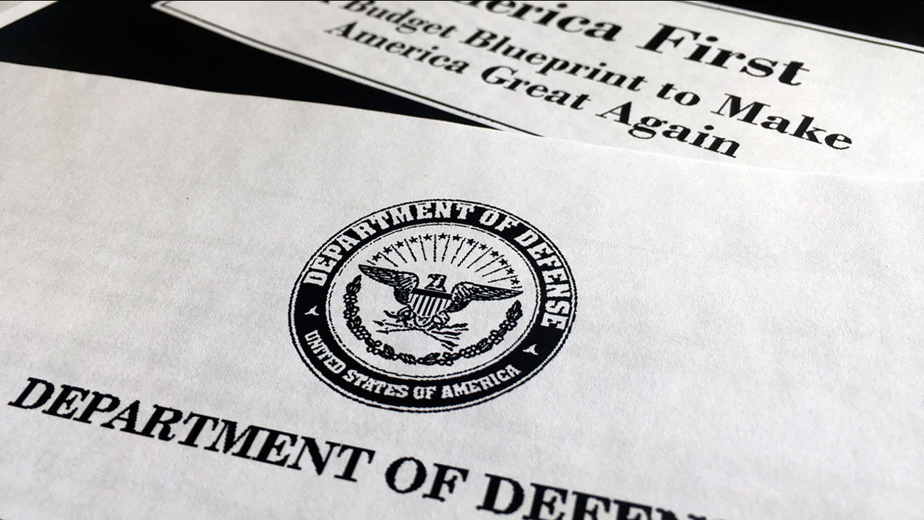 President Donald Trump's first proposed budget