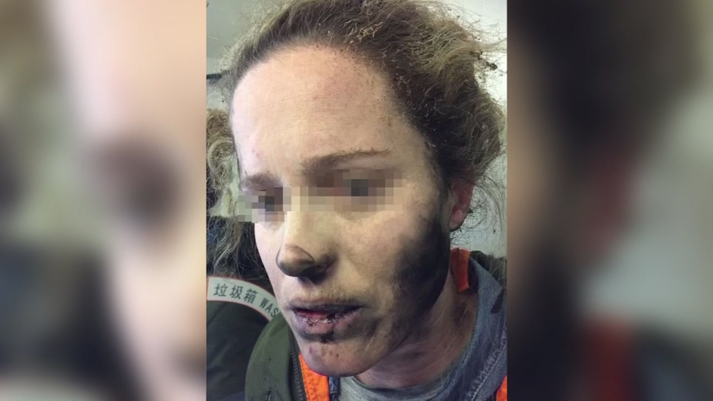 Woman's headphones explodes in mid-flight