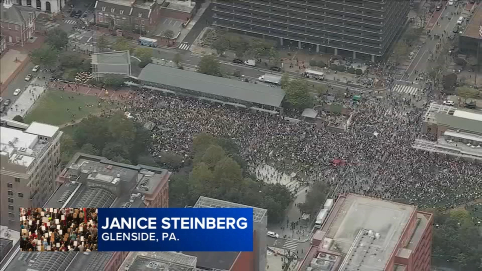 Thousands join No Kings rally and march in Philadelphia