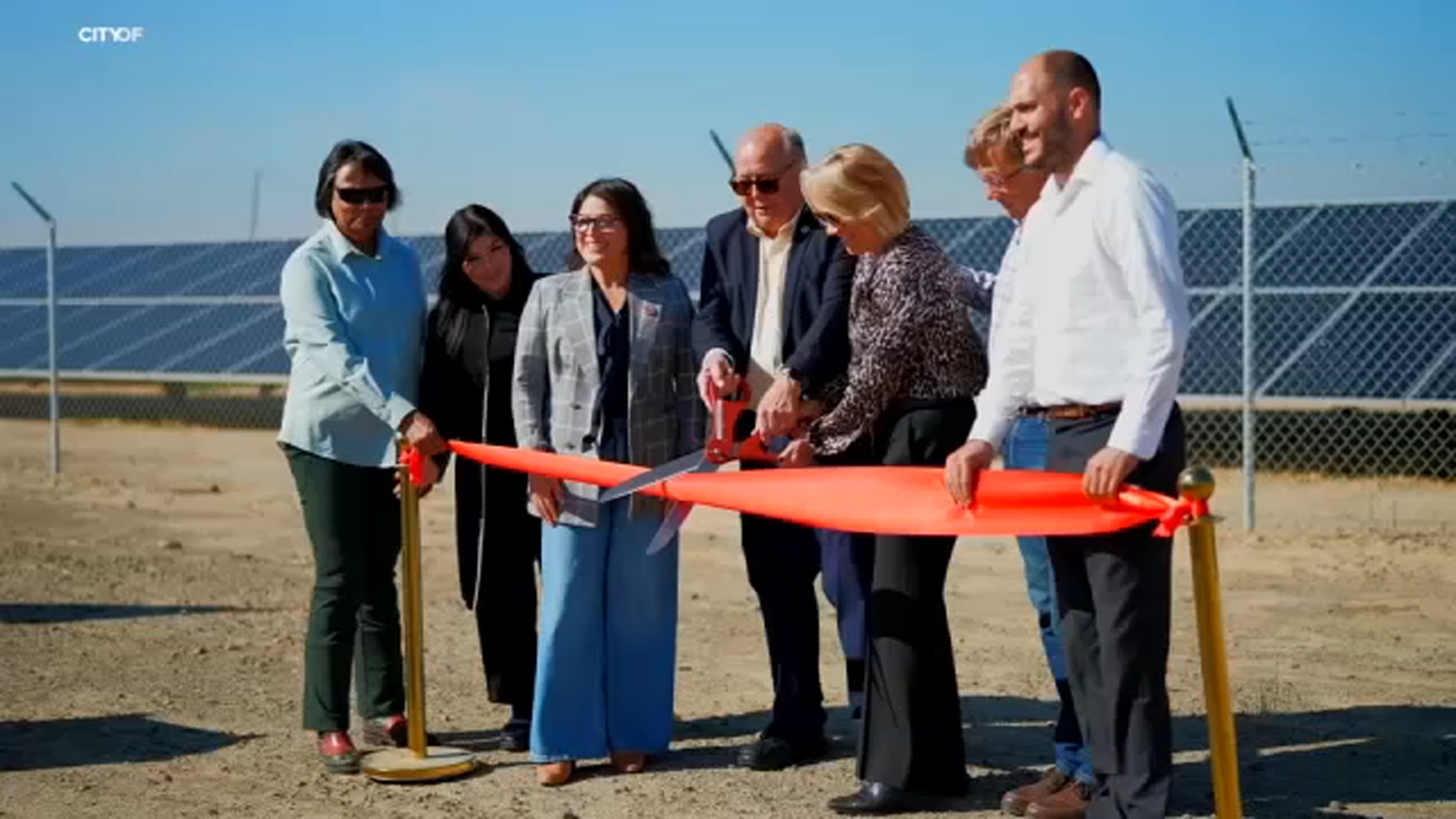 Los Banos unveils solar project expected to save the city $380k