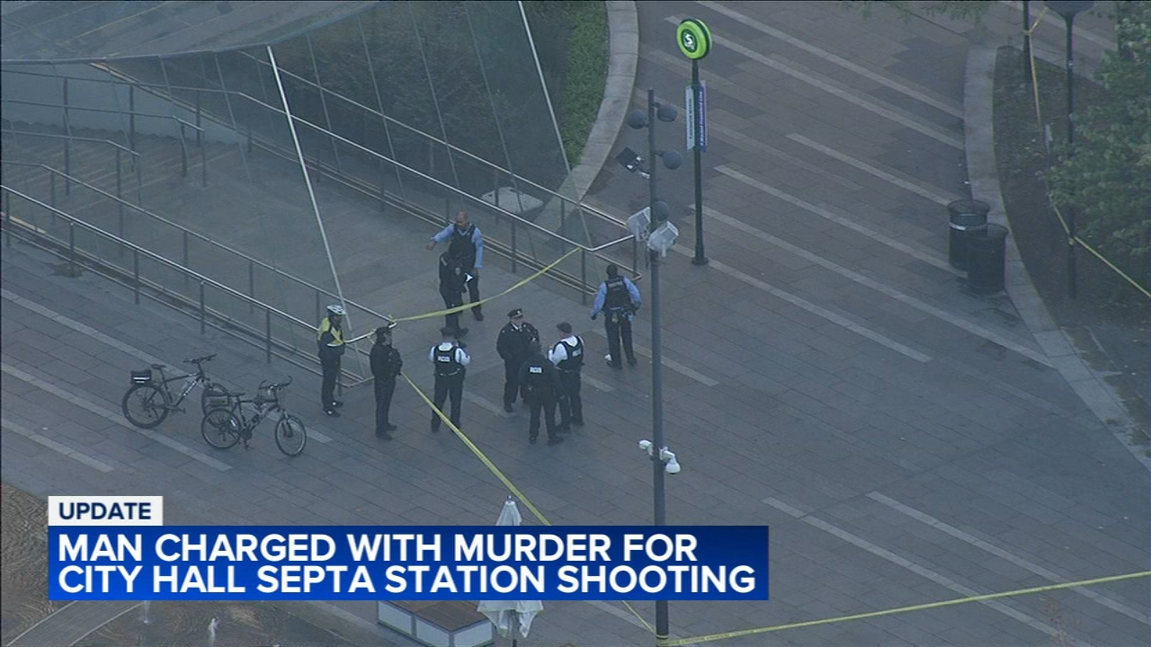Gunman charged after shooting at City Hall SEPTA station in Philadelphia