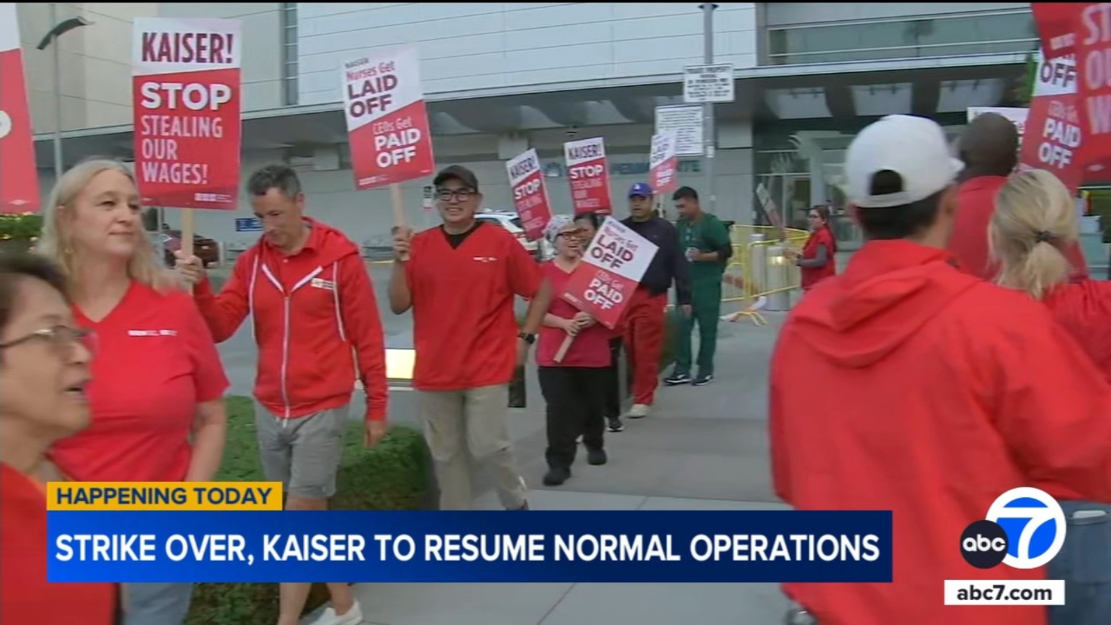 Kaiser Permanente workers end 5-day strike, to resume contract talks