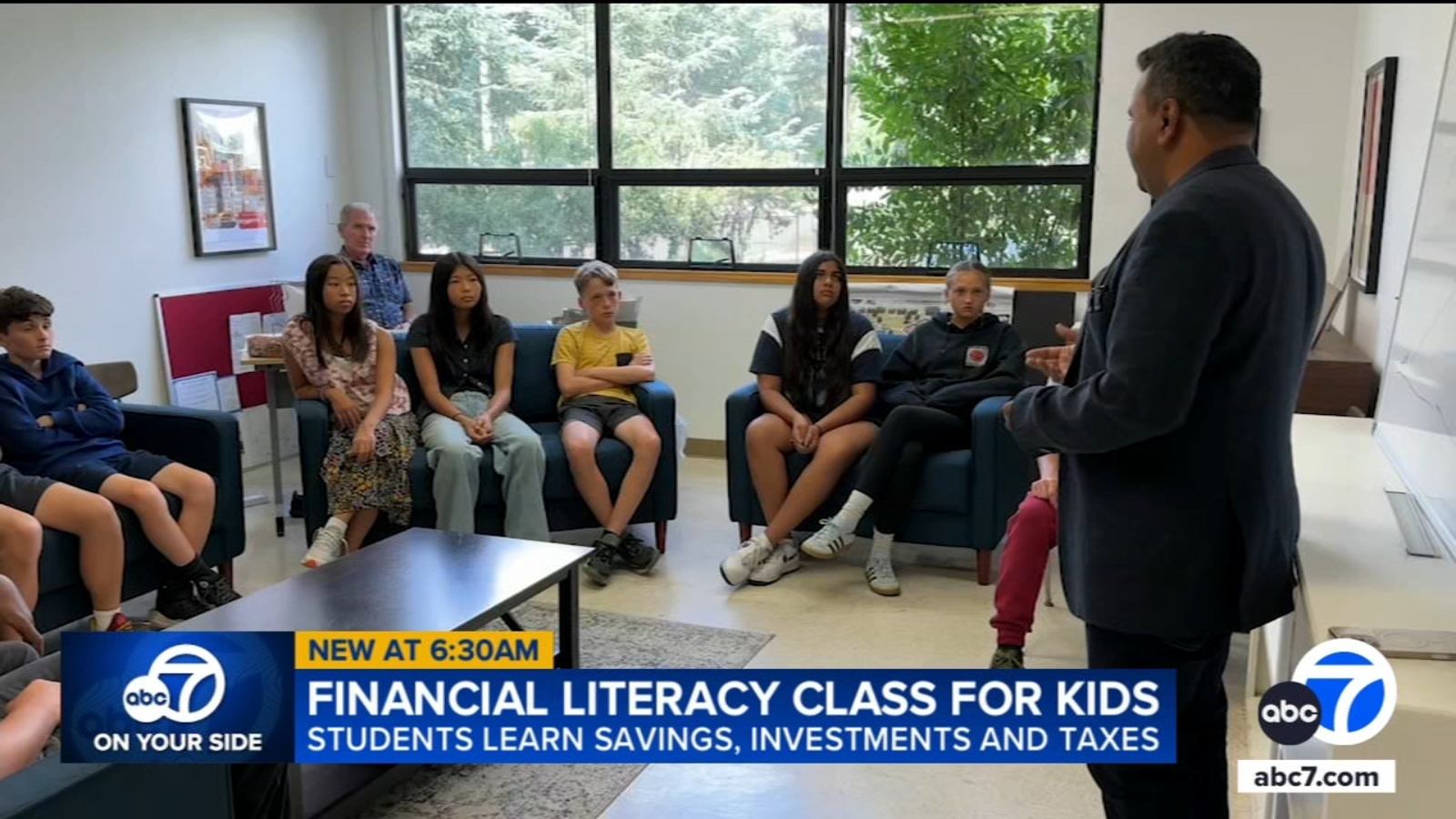 Financial literacy class at Arcadia middle school teaches students about savings, taxes, debt