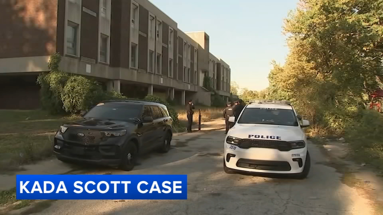 Crews clean up near abandoned school where Kada Scott's remains were found