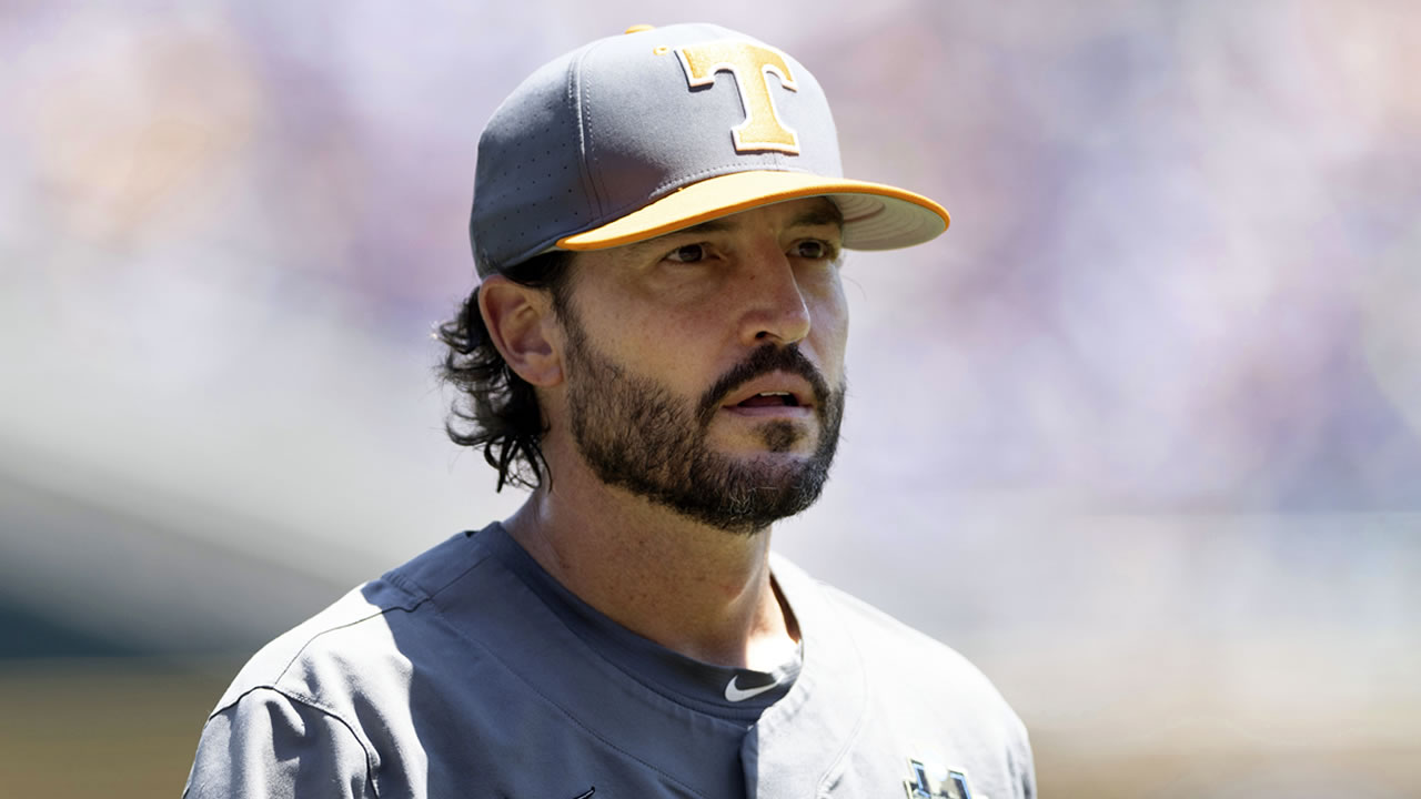 SF Giants hire University of Tennessee's Tony Vitello as new manager