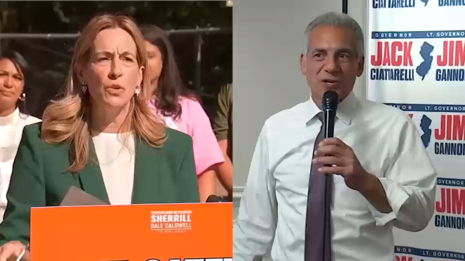 NJ governor’s race: Barack Obama to campaign with Mikie Sherrill, Jack Ciattarelli gets endorsement from President Trump