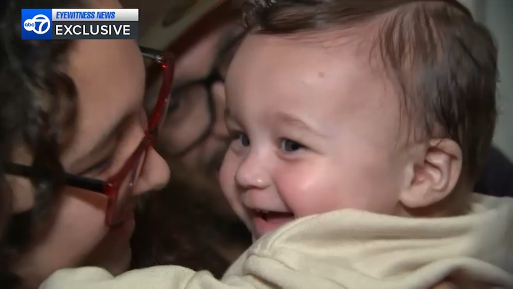 Exclusive: Parents grateful after NYPD officers save their choking infant son