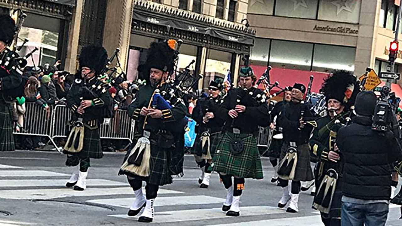 Thousands gather for the 255th Saint Paddy's Day parade