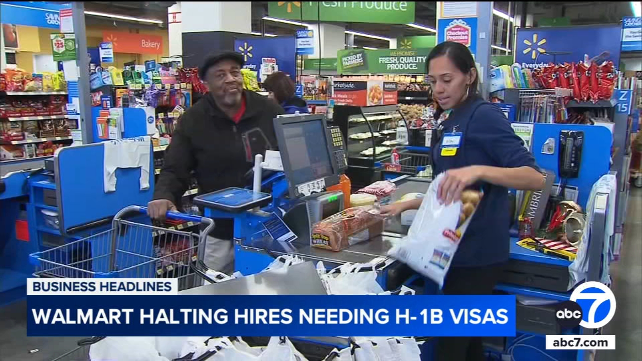 Walmart halts job offers for applicants who need H-1B visas